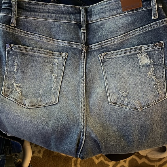 Judy Blue size 7/28 Straight fit NWOT never worn - Picture 3 of 3